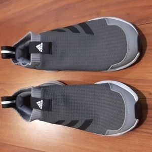 Adidas, grey, slip-on, sneaker